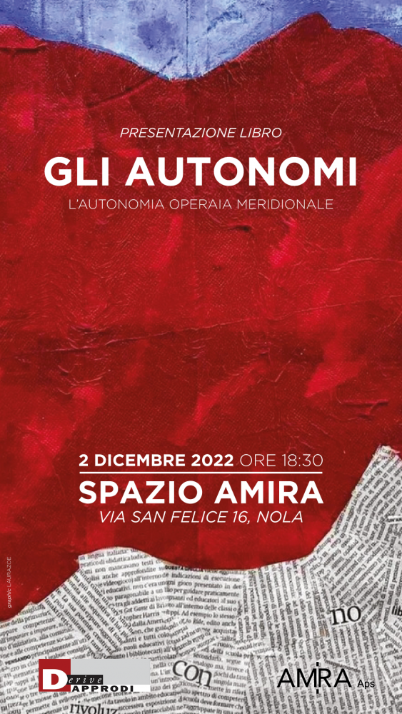 Autonomi a Nola, la storia dimenticata diventa un libro