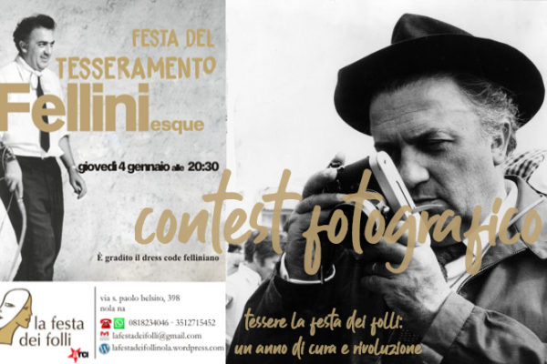 Nola, la Festa dei Folli celebra Fellini e apre al tesseramento Arci 2024