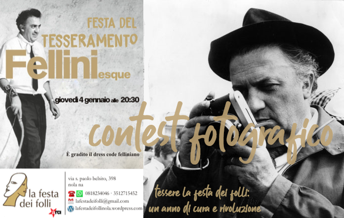 Nola, la Festa dei Folli celebra Fellini e apre al tesseramento Arci 2024