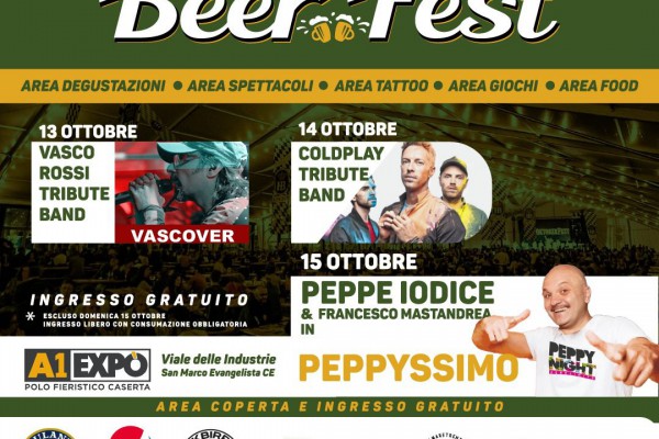 A SAN MARCO EVANGELISTA LA PRIMA EDIZIONE DEL CASERTA BEER FEST