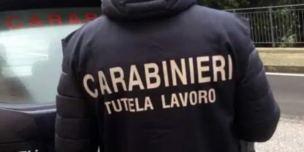 Striano, azienda irregolare sanzionata dai Carabinieri