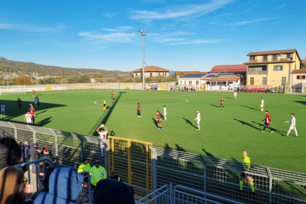 La Palmese conquista il "Fittipaldi": tre gol e Francavilla al tappeto