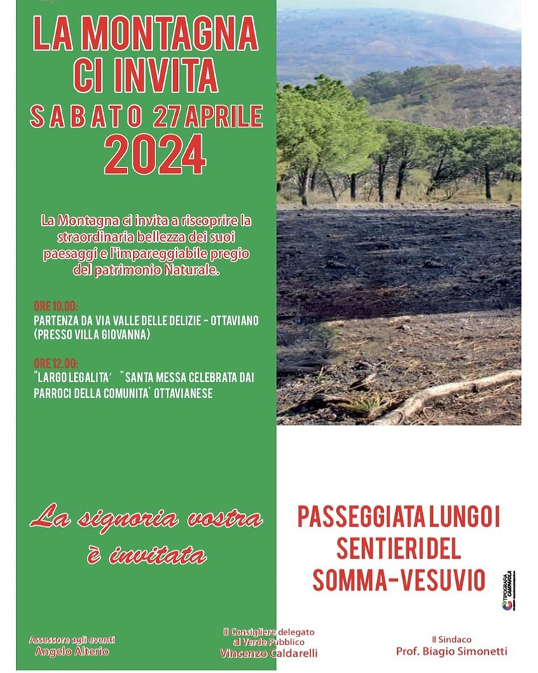 Ottaviano, torna “La montagna ci invita”: passeggiata alla scoperta del patrimonio naturale