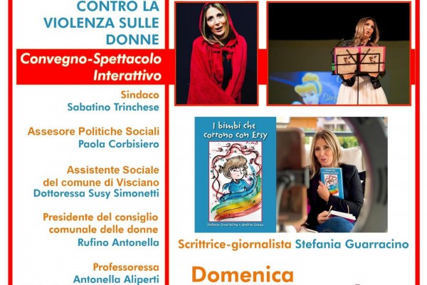 VISCIANO. CONVEGNO E SPETTACOLO INTERATTIVO CONTRO LA VIOLENZA DI GENERE