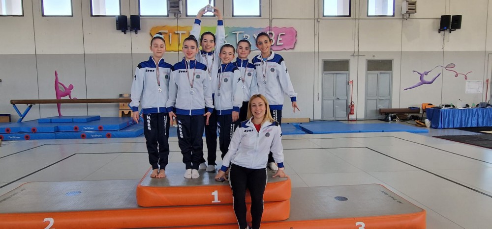 La Gym Energy domina la scena della ginnastica artistica regionale