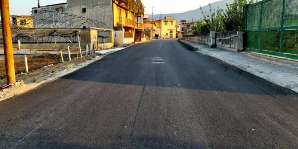 Striano, procede spedita la riqualificazione delle strade