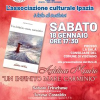 "Un infinito mare carminio" approda a Visciano: la presentazione del libro di Adelina Mauro il 18 gennaio