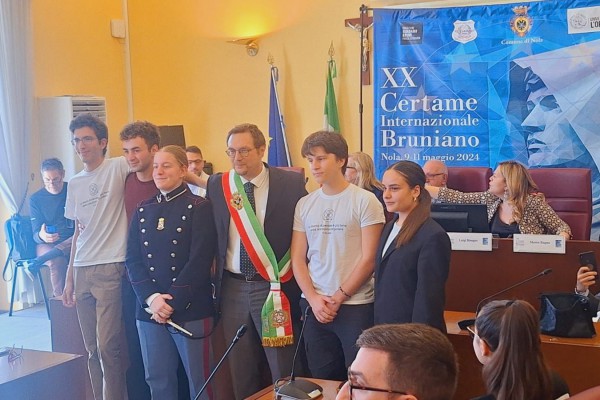 Certame Bruniano XX edizione, al "Manzoni" di Milano la vittoria
