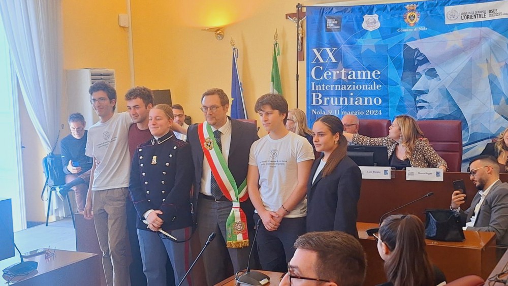 Certame Bruniano XX edizione, al "Manzoni" di Milano la vittoria