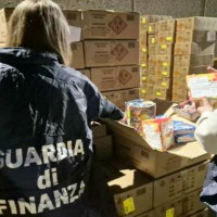 Sequestro di materiale esplosivo da parte della Guardia di Finanza