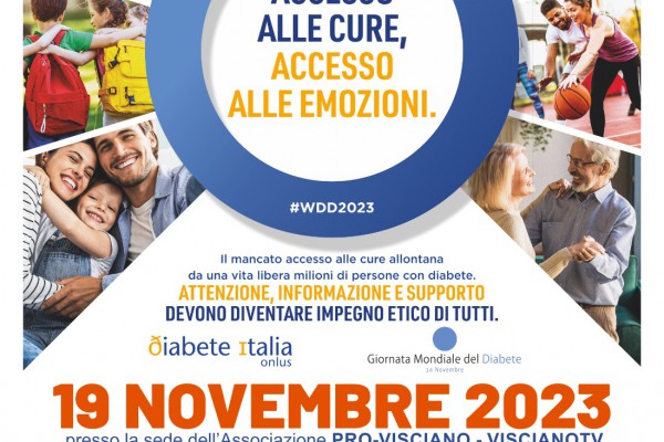 GIORNATA MONDIALE DEL DIABETE: A VISCIANO CONTROLLI E INFORMAZIONE AL CENTRO DELLA CAMPAGNA DI SENSIBILIZZAZIONE