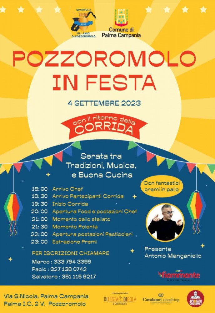 Pozzoromolo in Festa: il 4 settembre una grande serata di tradizioni, musica e buon cibo