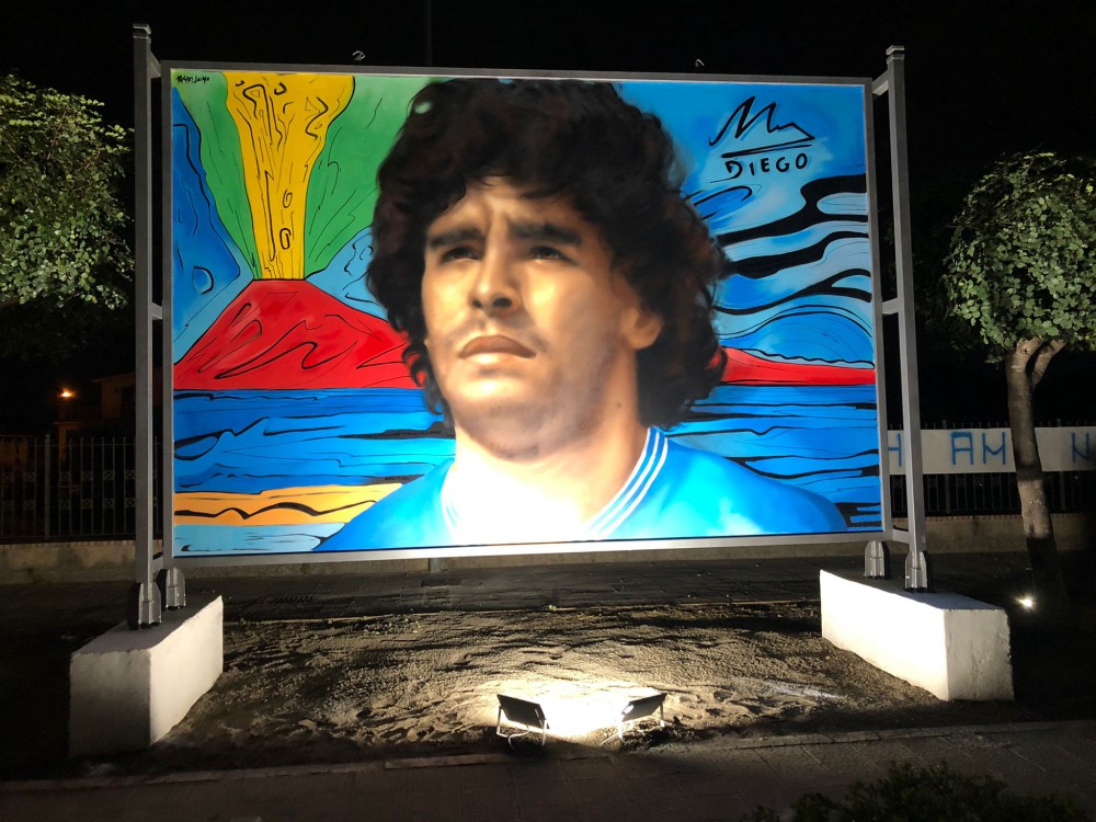 Palma Campania inaugura 'Largo Maradona'