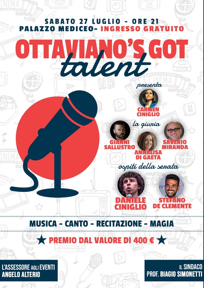 A Palazzo Mediceo torna “Ottaviano’s got talent”