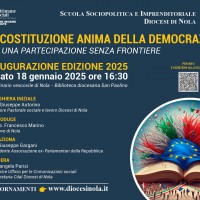 LA COSTITUZIONE ITALIANA AL CENTRO DELL'EDIZIONE 2025 DELLA SCUOLA SOCIOPOLITICA E IMPRENDITORIALE DELLA DIOCESI DI NOLA