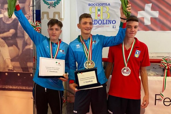 RAFFA, CAMPIONATI JUNIOR: FRANCESCO ADAMO CAMPIONE ITALIANO UNDER 18 NEL TIRO DI PRECISIONE. ANDREA VERNAZZARO CONQUISTA IL TITOLO INDIVIDUALE UNDER 15