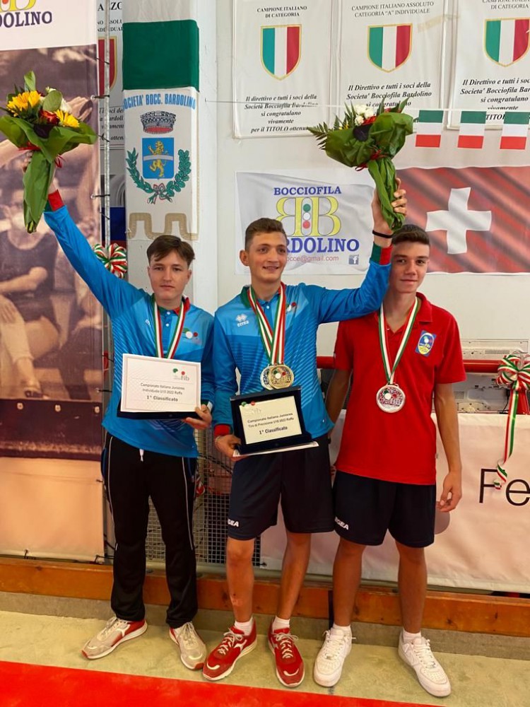 RAFFA, CAMPIONATI JUNIOR: FRANCESCO ADAMO CAMPIONE ITALIANO UNDER 18 NEL TIRO DI PRECISIONE. ANDREA VERNAZZARO CONQUISTA IL TITOLO INDIVIDUALE UNDER 15