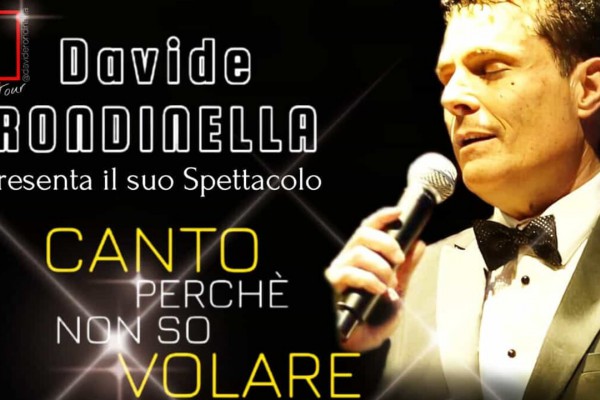 Tributo alla canzone napoletana: Davide Rondinella di scena al Teatro di Palma Campania il 28 dicembre