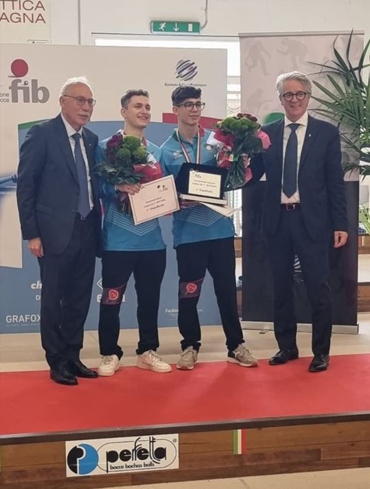 BASELICE E BRUNO, VINCITORI DEL TITOLO ITALIANO A COPPIA DI CATEGORIA C DELLA RAFFA