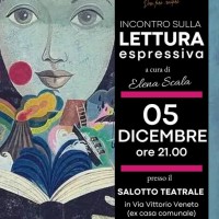 IL SALOTTO DI CAMOMILLA A COLAZIONE TRA TEATRO, LETTERATURA E MUSICA: IL 5 DICEMBRE UN INCONTRO SULLA LETTURA ESPRESSIVA