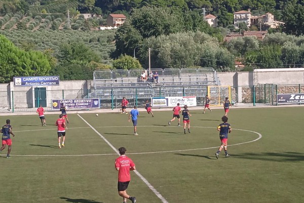 Palmese di scena in Cilento: col Santa Maria un allenamento congiunto 'pirotecnico'