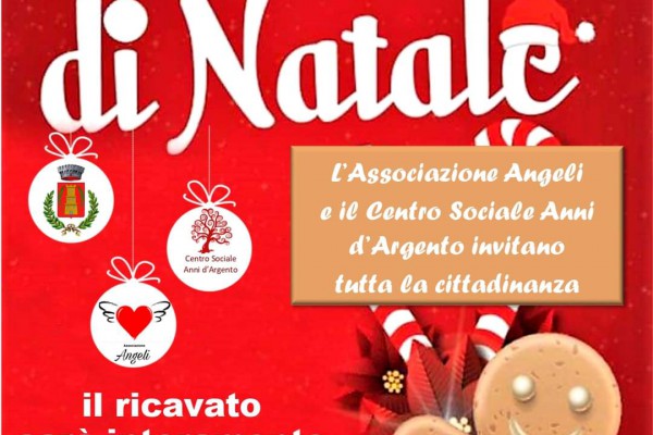 Aria di Natale a Palma Campania: al via i Mercatini a cura del Centro Sociale Anni D’Argento e l’Associazione Angeli