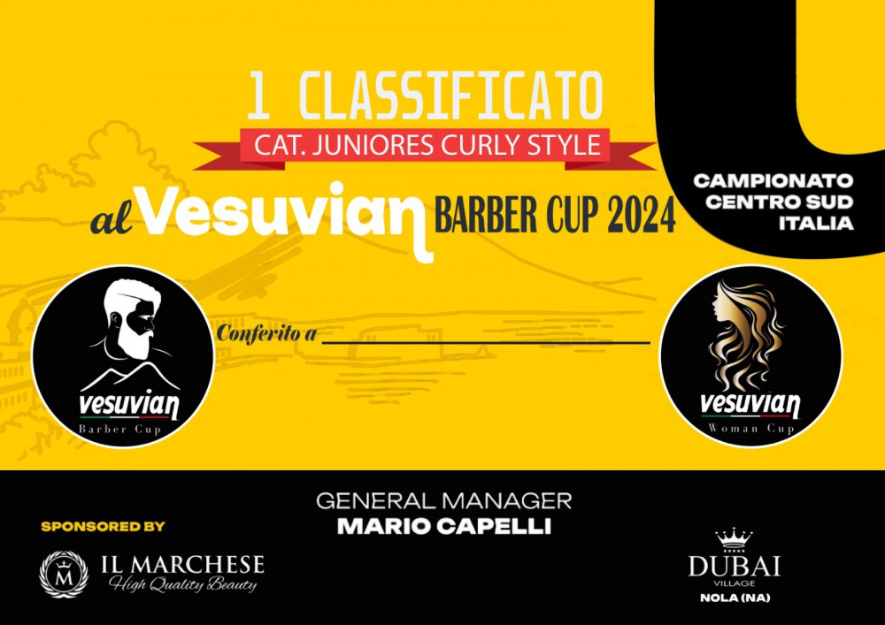 Al Dubai Village di Nola va in scena il campionato Centro Sud Italia del "Vesuvian Barber & Woman Cup"